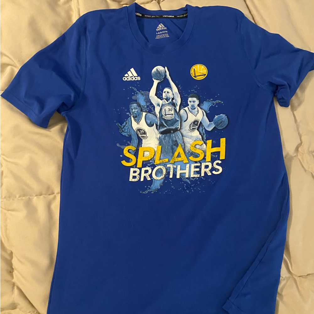 Adidas Blue Climalite T-Shirt